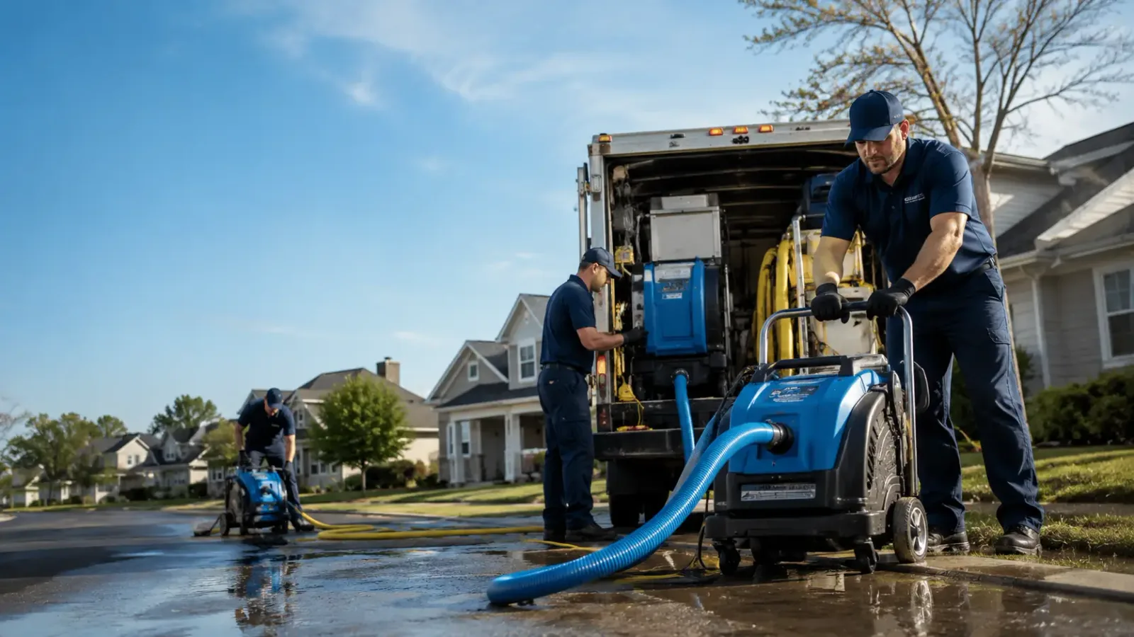 Flood Damage Cleanup in Humbird, WI